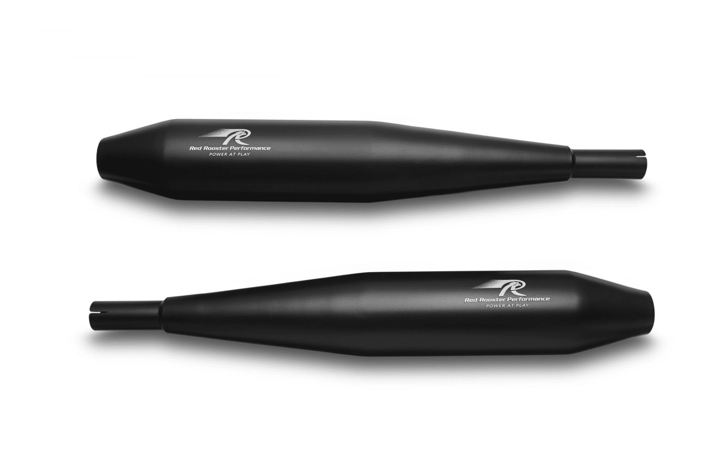 Red Rooster Celesta Pro Exhaust for Yezdi Roadster – Black Matte