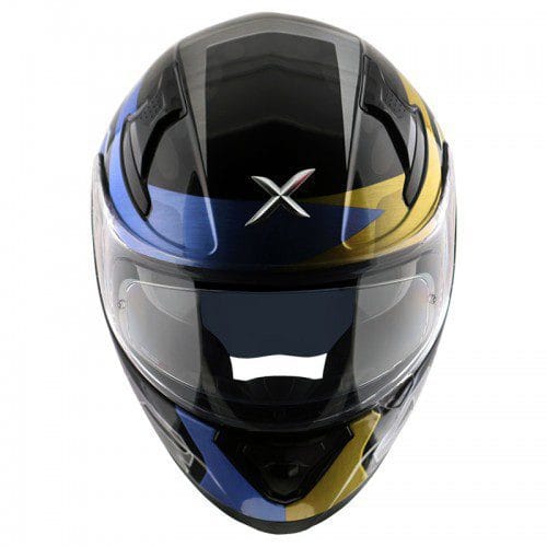 Axor Apex Chromtech Black Blue Helmet