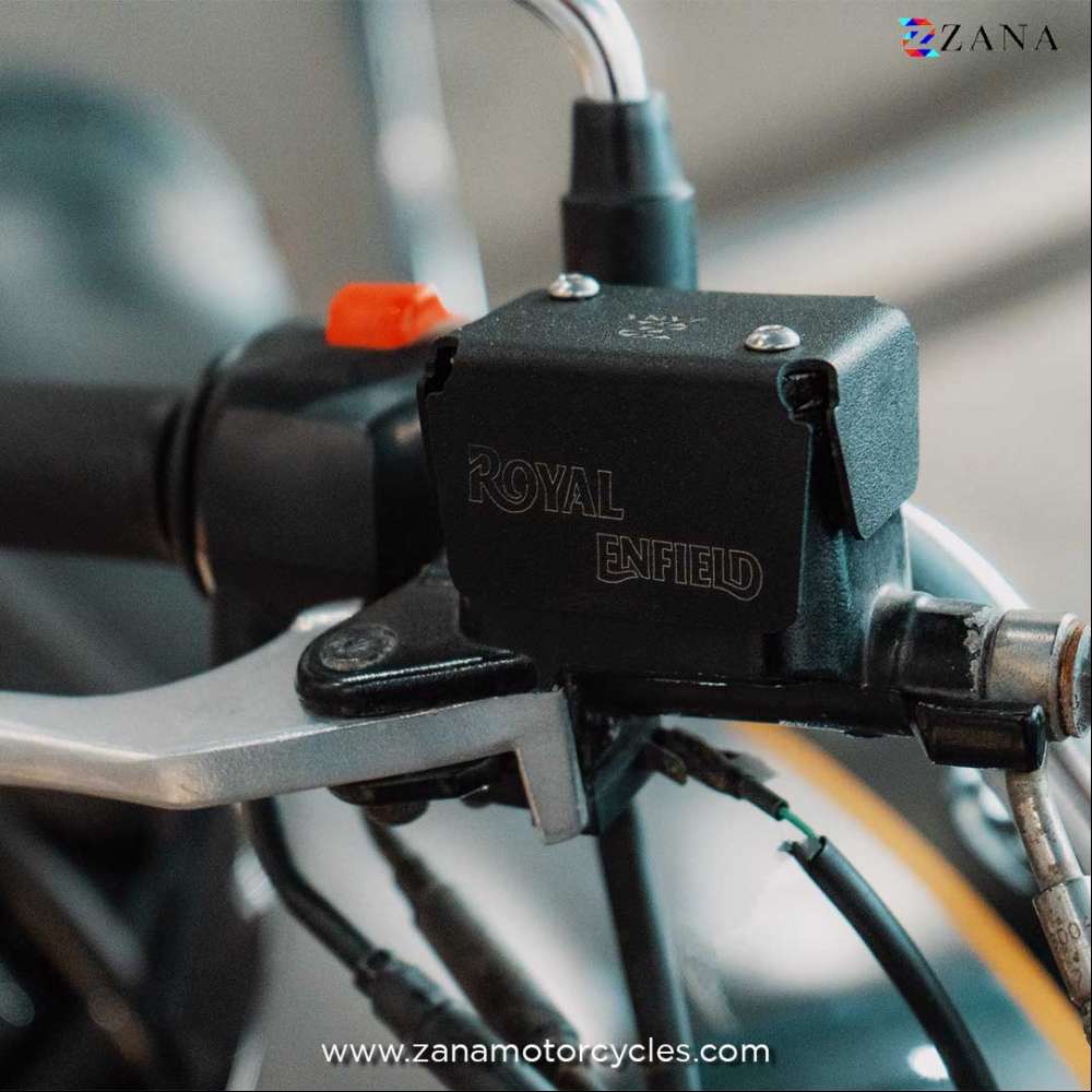 Black Fluid Reservoir Cover for GT-Interceptor 650