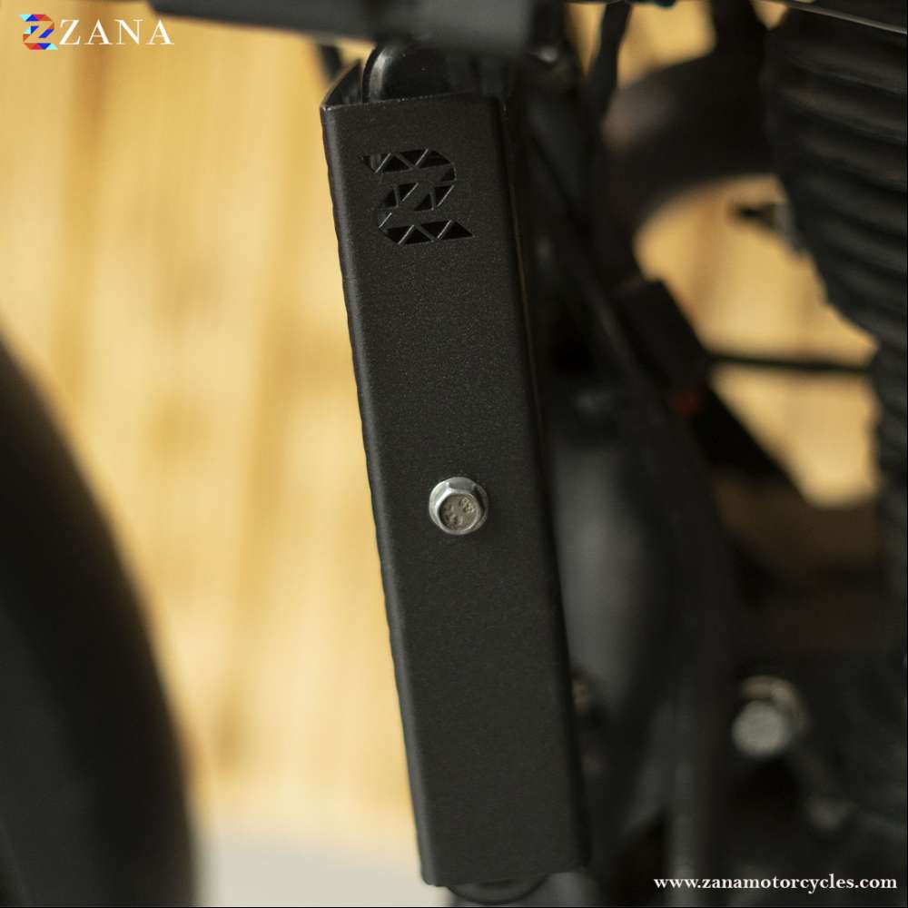 Black Half Radiator Guard for Himalayan BS3-BS4 and BS6