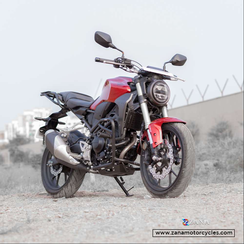 Black Radiator Guard for Honda CB 300R