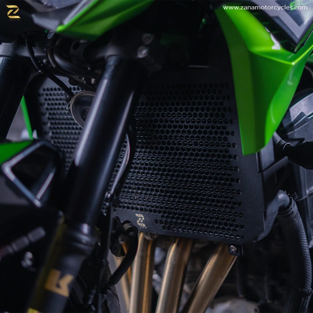 Honeycomb Radiator Guard for Kawasaki Z-900