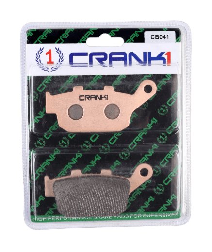 CRANK1 Sintered Brake Pad for Kawasaki Ninja Z900 Cafe (2018 - ONWARDS )