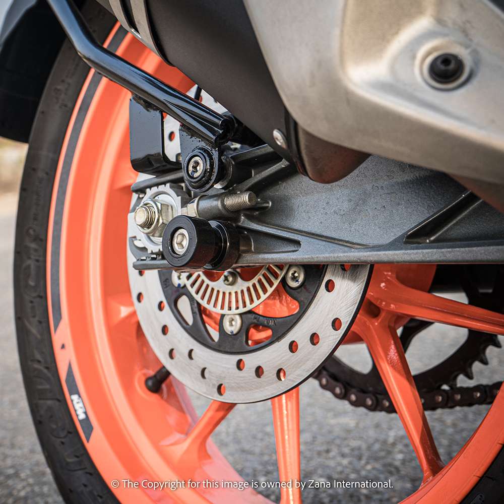Rear Paddock Spools for KTM Duke 125 BS6