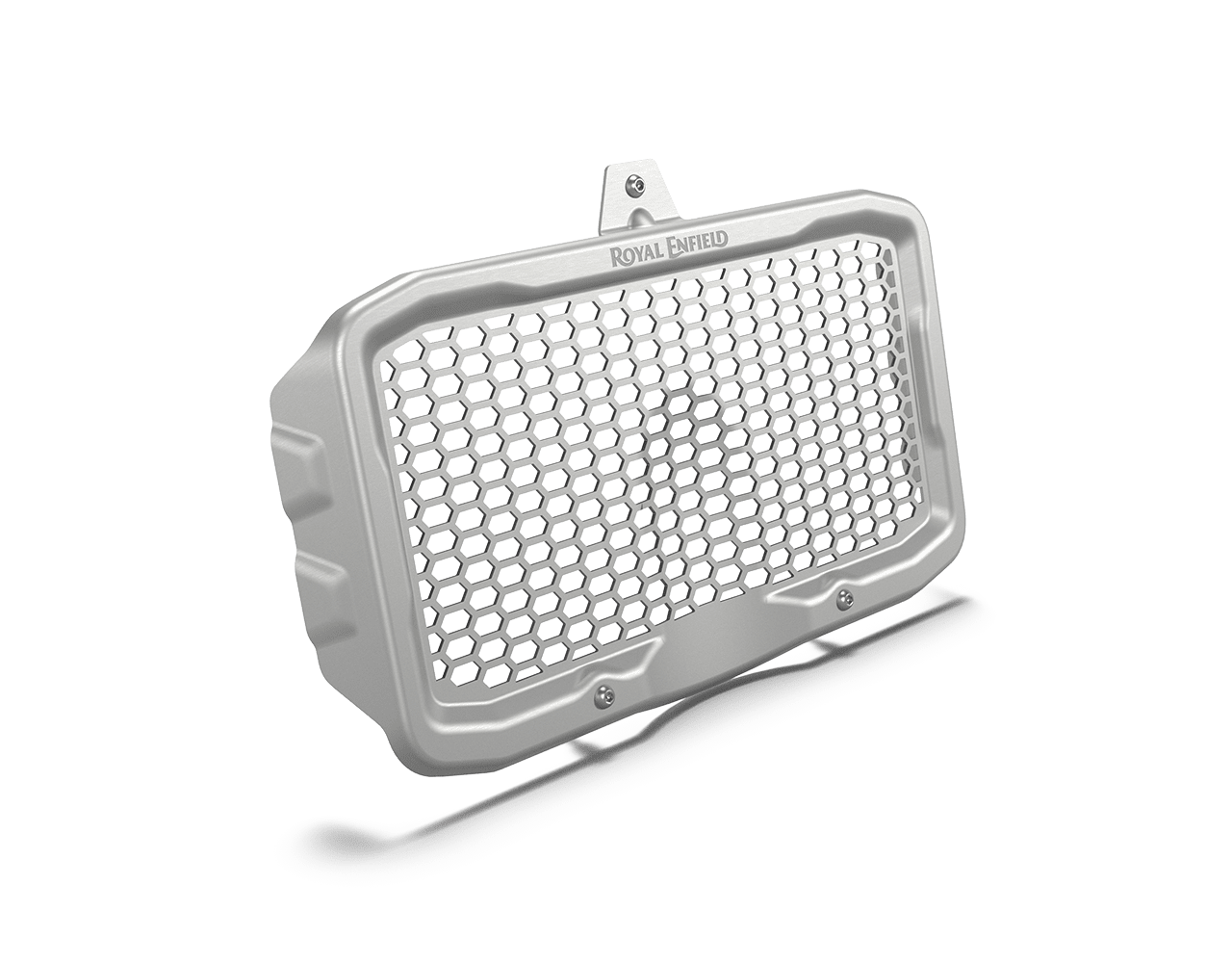 Silver Radiator Guard For RE HIMALAYAN 450