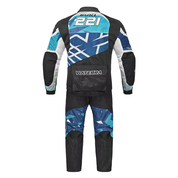 Viaterra Corbett Off-Road Suit-Blue Jacket