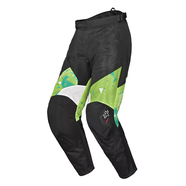Viaterra Off-Road Trail Riding Pants-Black and Green