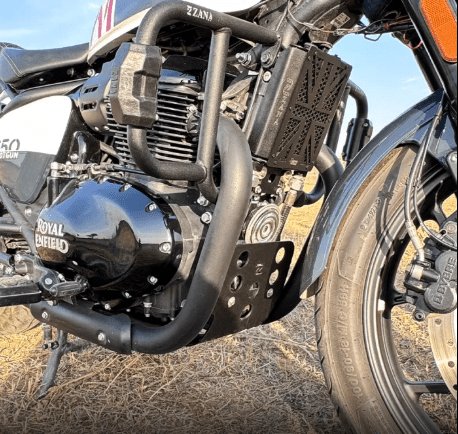 Zana Bash Plate For Shotgun 650 ( Black, Aluminum ) ZI-8288