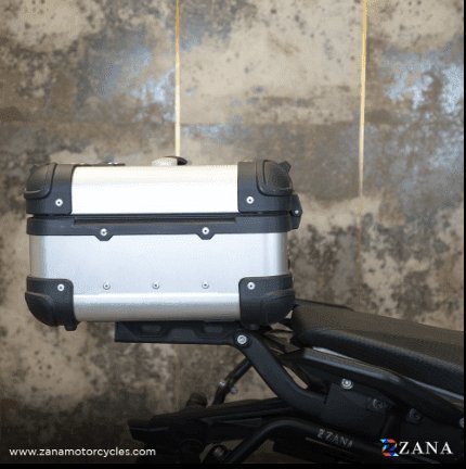 Top Box Aluminium Silver (22ltr)