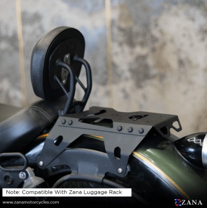 ZANA Backrest MS Compatible with luggage rack for Super Meteor 650 ZI-8296