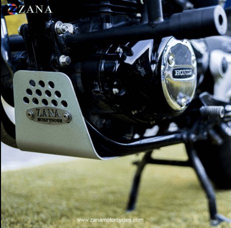 Aluminium Bash Plate Silver For Honda CB350 ZI-8050