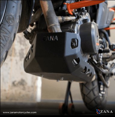 ZANA New Black Aluminium Bash plate for V3 ALUMINIUM BLACK KTM ADVENTURE 250 / 390 ZI-8116