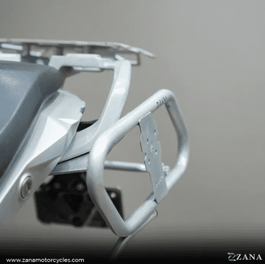 Zana SADDLE STAY SILVER WITH JERRY CAN MOUNT FOR BMW G310R ZI-8239