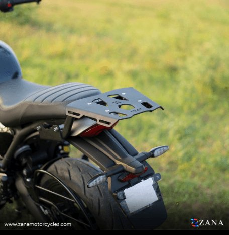 ZANA - Top Rack with Plate T-2 Black for Triumph Speed 400 ZI-8376
