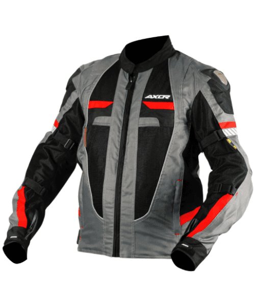 AXOR FALCON Riding JACKET BLACK RED