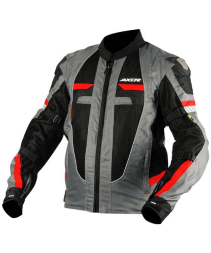 AXOR FALCON Riding JACKET BLACK RED