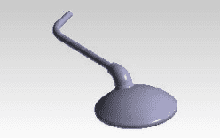 1030054/C - REAR VIEW MIRROR RH - CHROME