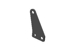 1040746/A - BRACKET FRONT- SILENCER