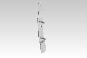 1100578/D - BRACKET ASSY-NUMBER PLATE