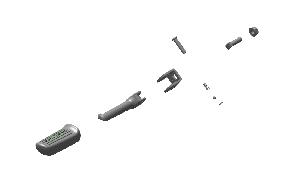 1100652/B - PILLION FOOTREST CLEVIS SUB ASSY - LH