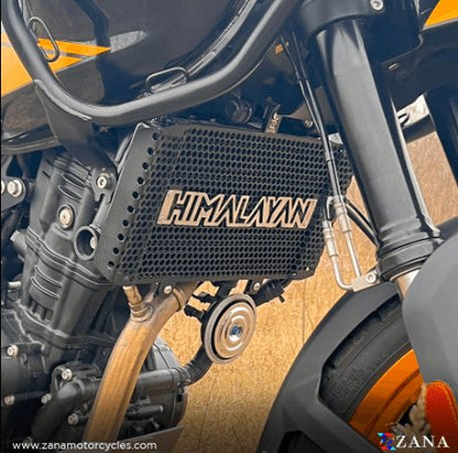 Radiator Guard in Black with Himalayan Logo for Himalayan 450