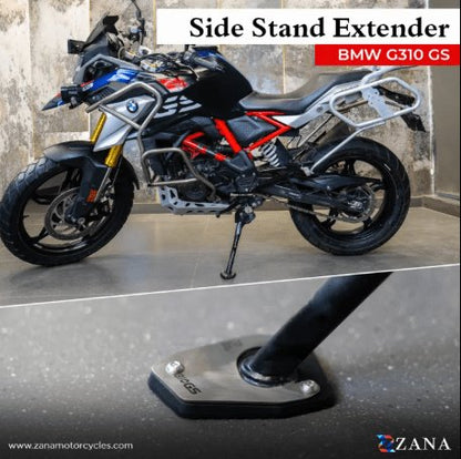 Zana SIDE STAND EXTENDER ALUMINUM & SS FOR BMW G 310 GS ZI-8359