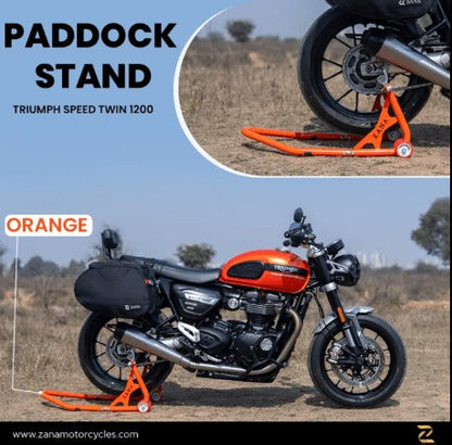 Zana Universal Paddock Stand V-2 Orange for Triumph Speed Twin 1200 ZI-8407 V-2