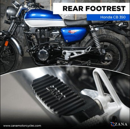 ZANA Rear Footrest ( Pair ) For Honda CB350 ZI-8300