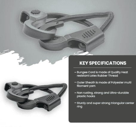 Zana Universal Small Bungee Cord (50 cm) ZI-BC-001