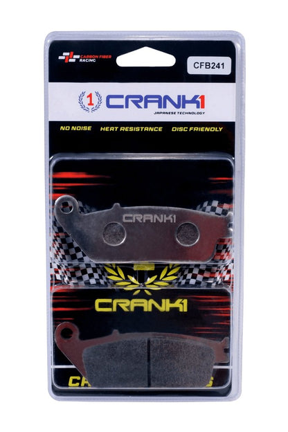 CRANK1 Carbon Brake Pads For KAWASAKI Versys 650 (2022 Onwards)