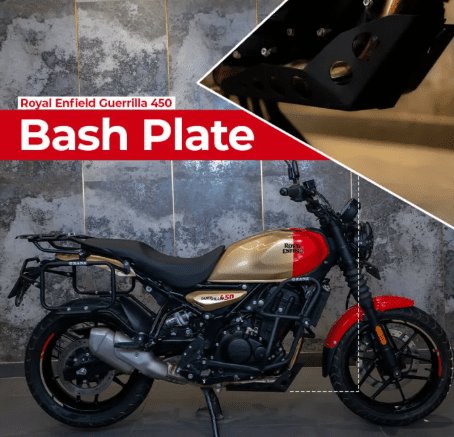 Zana Bash Plate for Guerrilla 450 (MS Black) ZI-8442