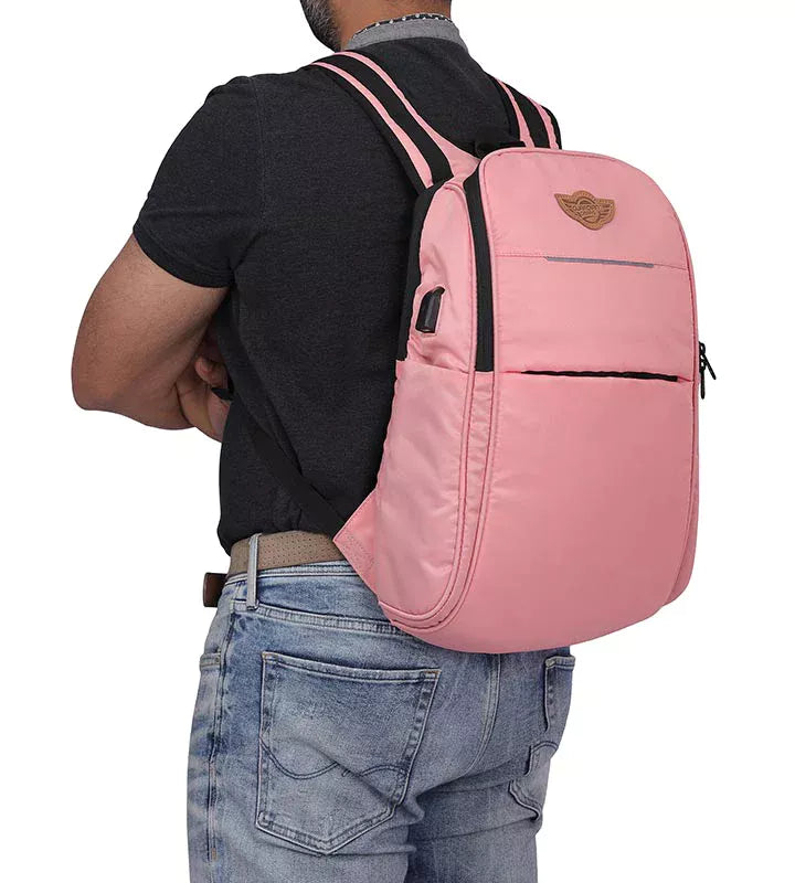 30L Laptop Backpack-Pink
