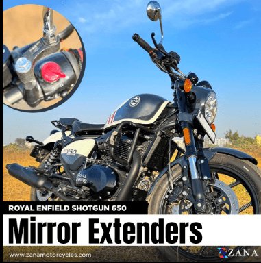 ZANA - Mirror Extender For Shotgun 650 ZI-8339