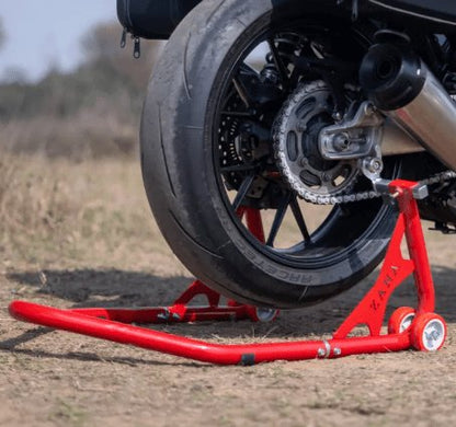 Zana Universal Paddock Stand V-2 Red for Triumph Speed Twin 1200 ZI-8131 V-2