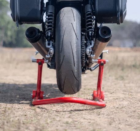 Zana Universal Paddock Stand V-2 Red for Triumph Speed Twin 1200 ZI-8131 V-2