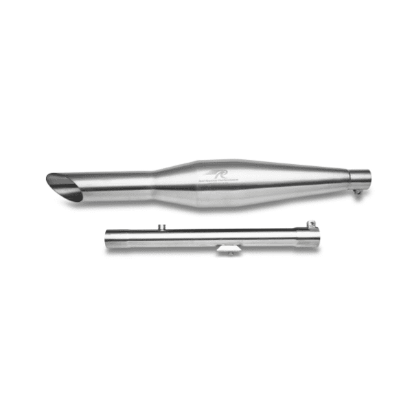 Red Rooster Rumbler Ace–Matte Exhaust for RE Classic Reborn 350 (post-2021 model)