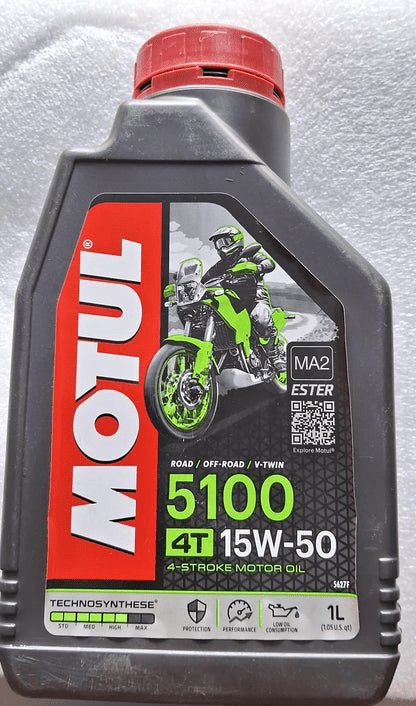 Motul 5100 4T 15W-50 (4-Stroke Motor Oil) 1 liter