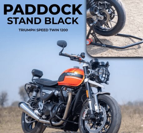 Zana Universal Paddock Stand V-2 Black for Triumph Speed Twin 1200 ZI-8114 V-2