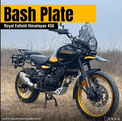 Silver Bash Plate for Himalayan 450