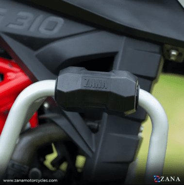 Zana BMW G310R LOWER ENGINE GUARD WITH PUCK SILVER ZI-8185