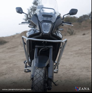 Zana Upper Fairing Guard For Honda NX500 / 500X( Silver, Mild Steel) ZI-8470