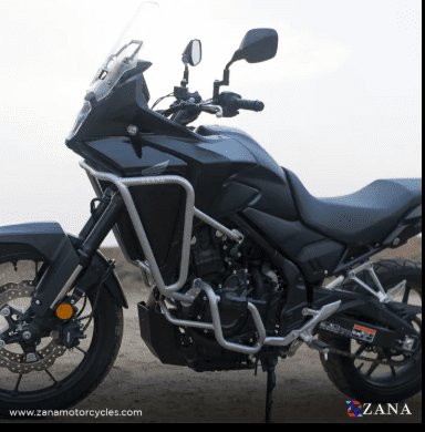 Zana Upper Fairing Guard For Honda NX500 / 500X( Silver, Mild Steel) ZI-8470