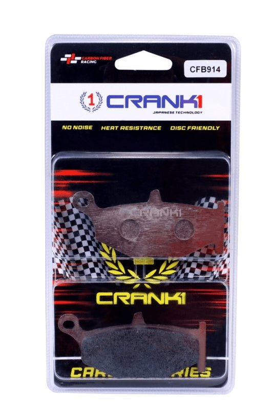 CRANK1 Carbon Brake Pads Rear Suzuki GSX-R1000 2007 to 08 – (CFB914)