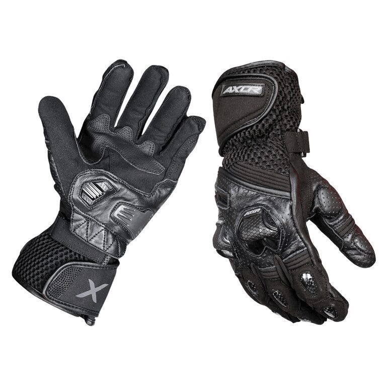 AXOR - Gator Riding Gloves Black