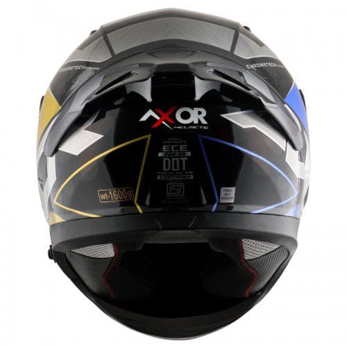 Axor Apex Chromtech Black Blue Helmet
