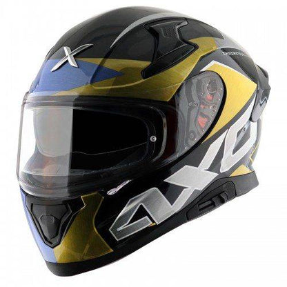 Axor Apex Chromtech Black Blue Helmet