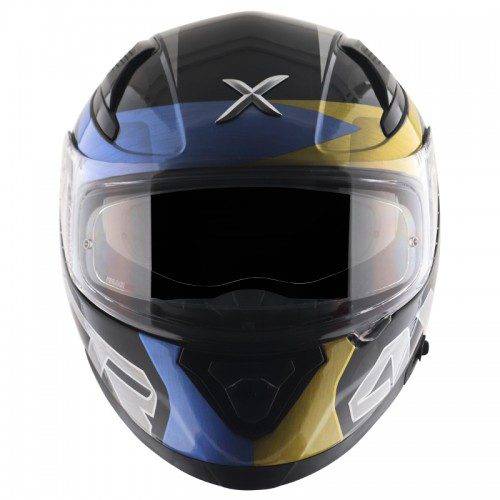 Axor Apex Chromtech Black Blue Helmet