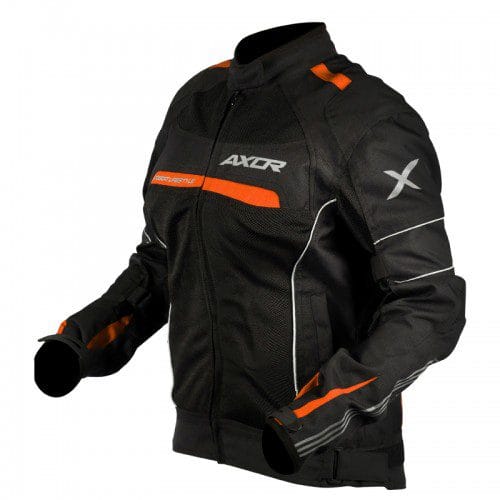 Axor Black Orange Diva Bike Riding Jacket