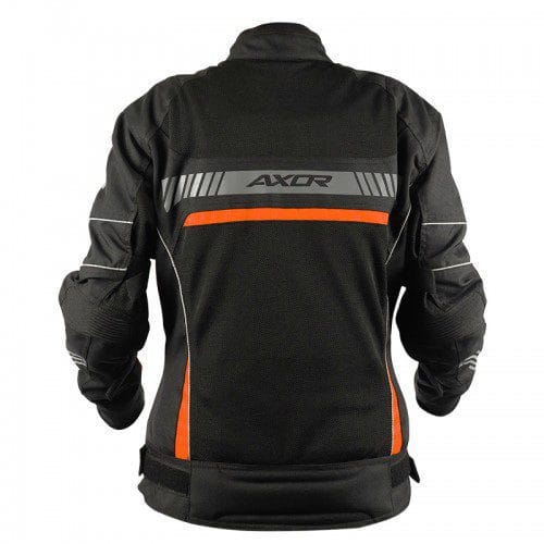 Axor Black Orange Diva Bike Riding Jacket