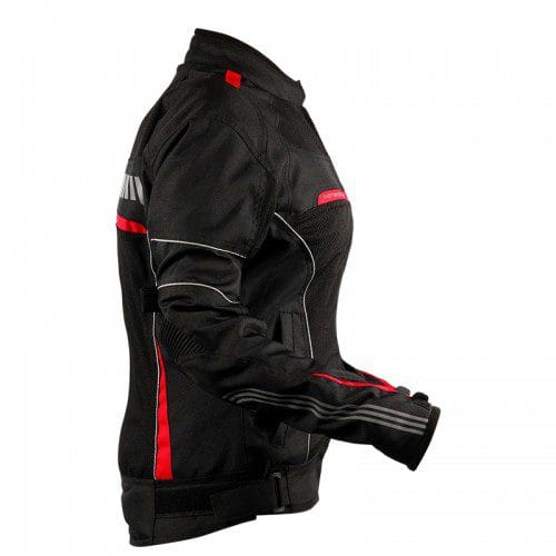 Axor Black Red Diva Bike Riding Jacket